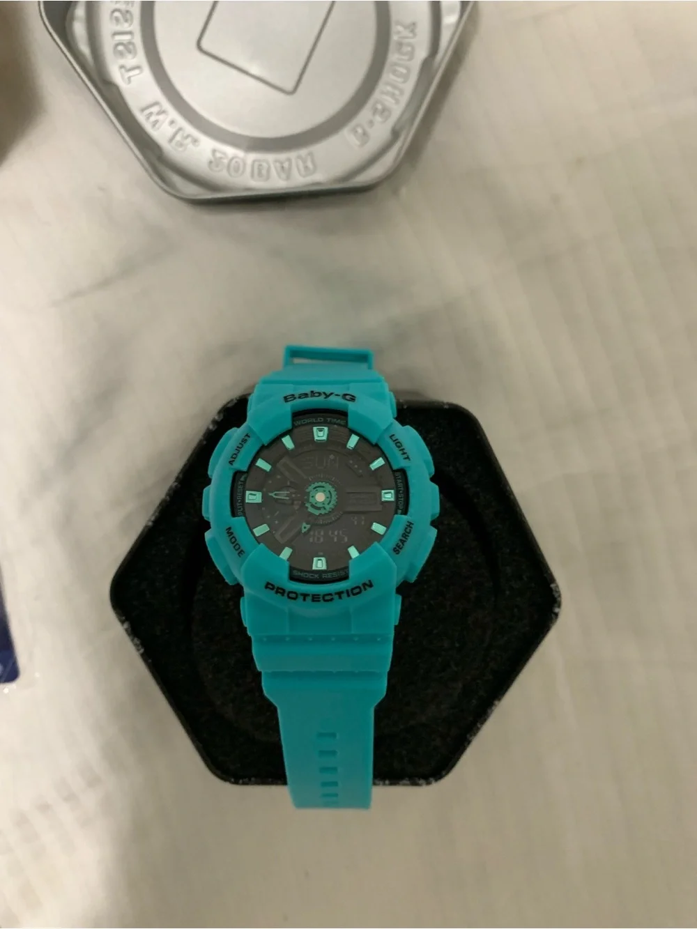 Casio Packaging & G-Shock Accessories Set - Black, Brown, Silver, Blue